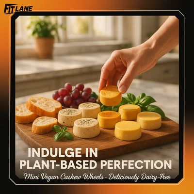 Mini Vegan Cashew Cheese Wheels