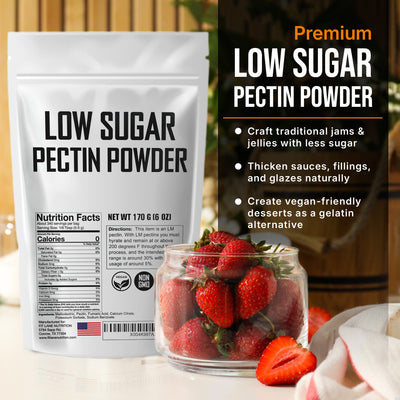 Low Sugar Pectin for Canning Jam and Jellies 6 oz