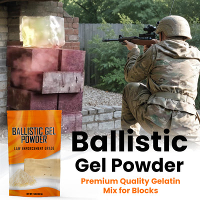 Ballistic Gel Powder 2 lbs - Law Enforcement Grade