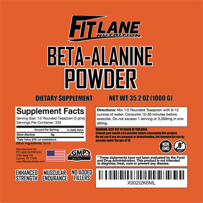 Beta Alanine 1000 Grams