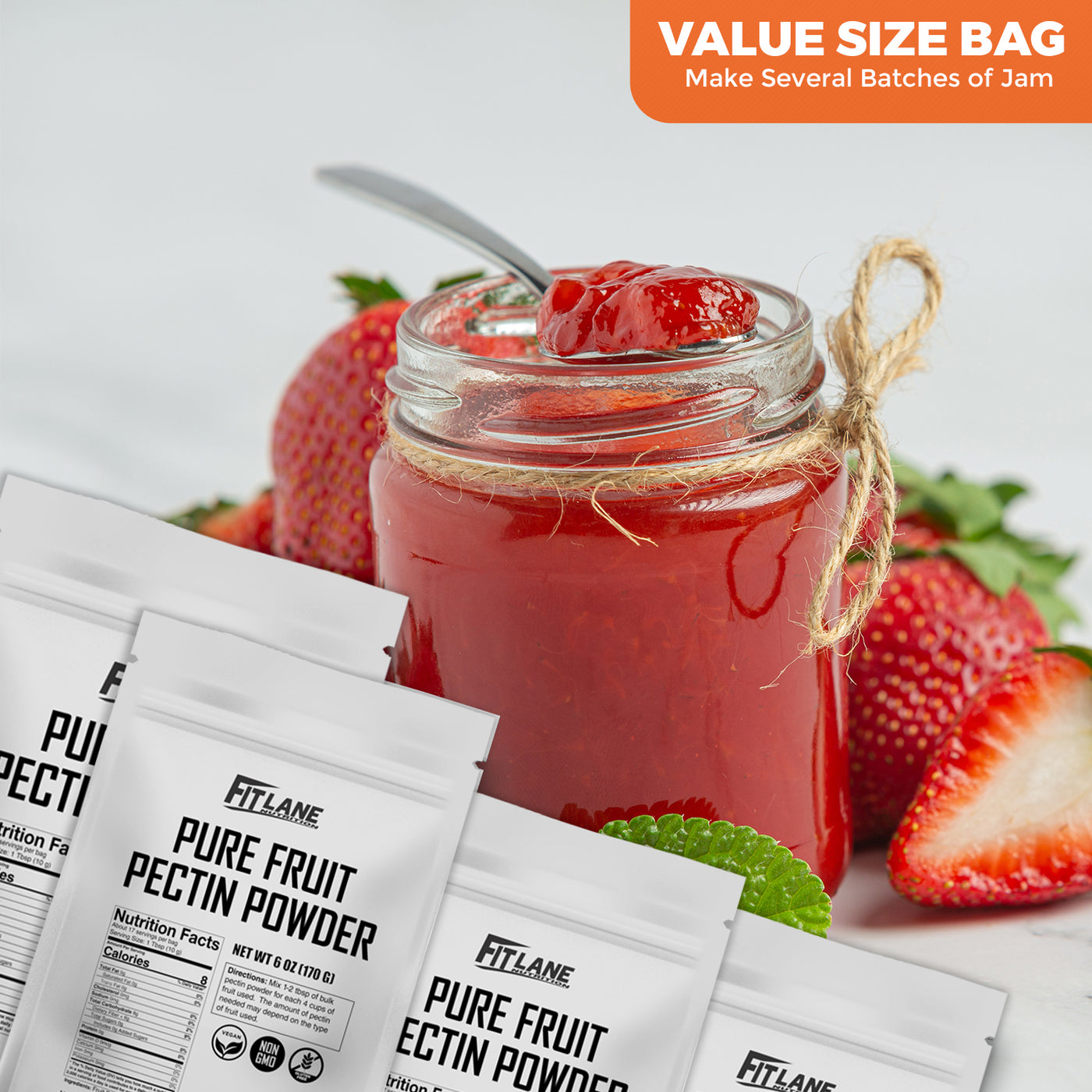 Pure Fruit Pectin Powder 6 oz – FitLane Nutrition