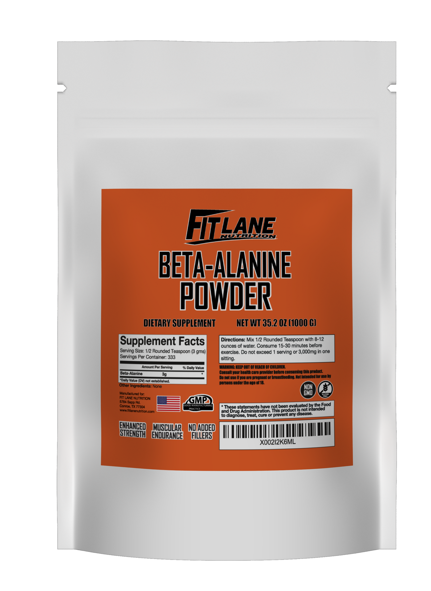 Beta Alanine Powder 300 Grams