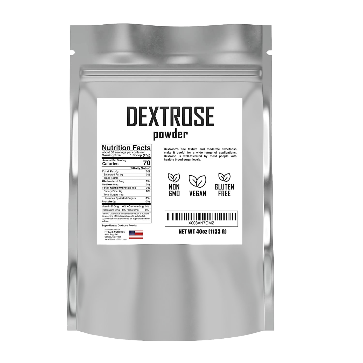 Dextrose Powder 2.5 LBS