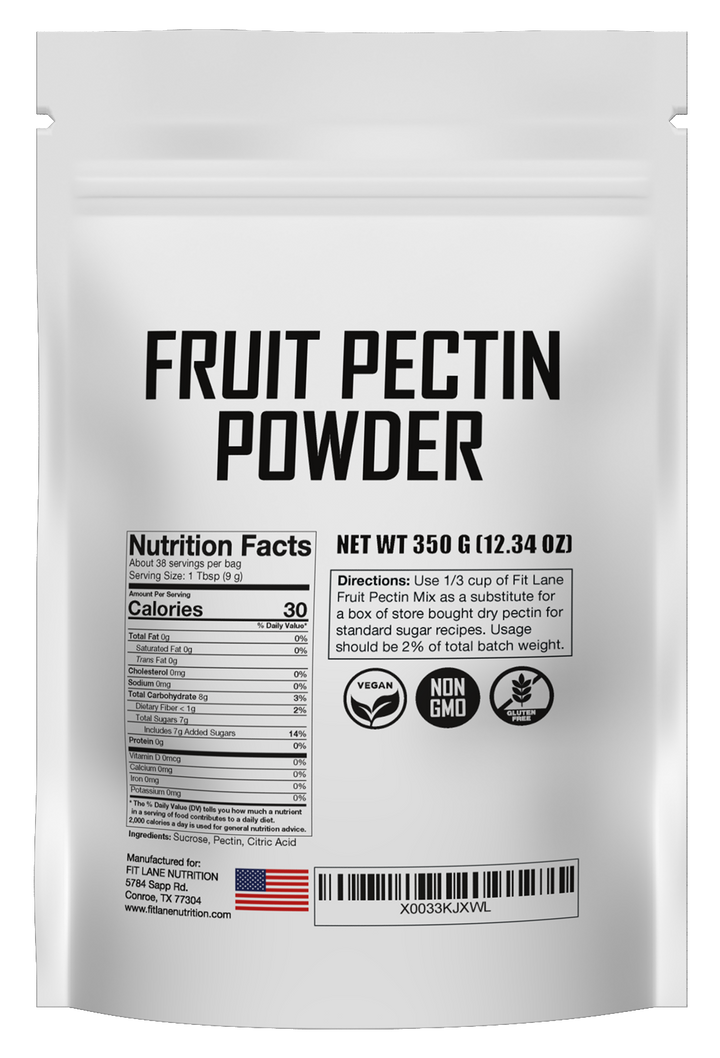 Fruit Pectin Powder 350g (12.35 oz) FitLane Nutrition